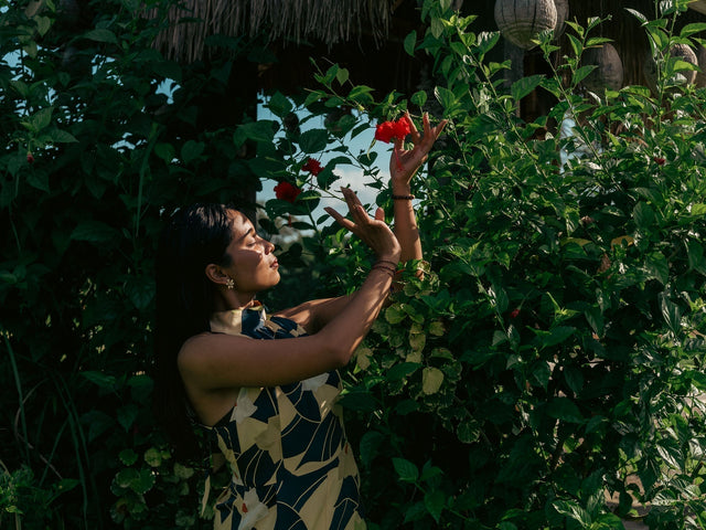 Laklakとバリの花 - Aan, Bali.