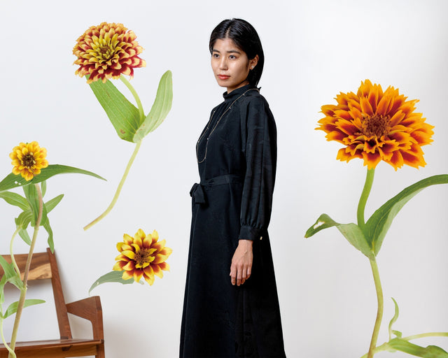 お盆の頃に、喪服からのリメイク