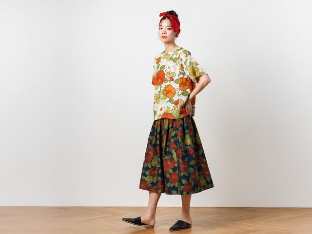 着物から、7種類のスカート。モダンに和の模様を活かすリメイクの方法。