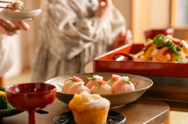 ひな祭りの食卓