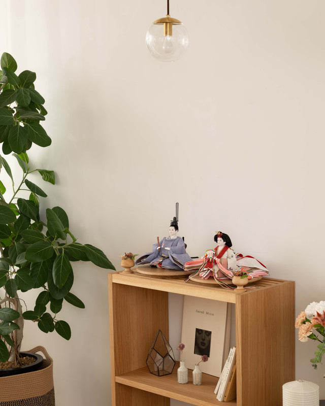 木工作家による二段棚(2WAY )