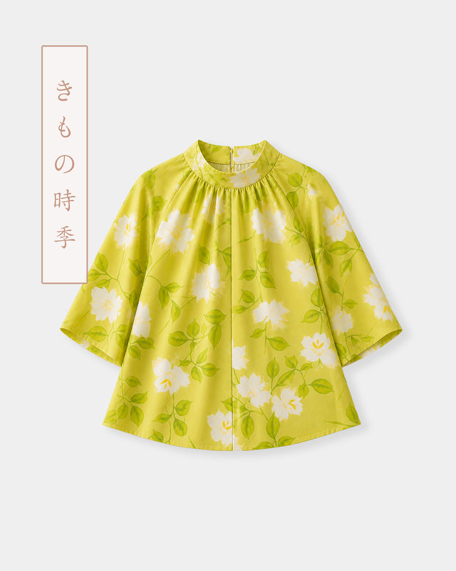 風鈴草ブラウス|ハーフスリーブ
