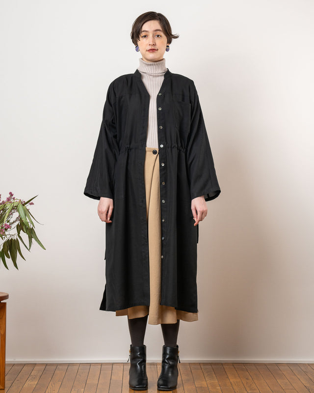 サイドリボンギャザードレス