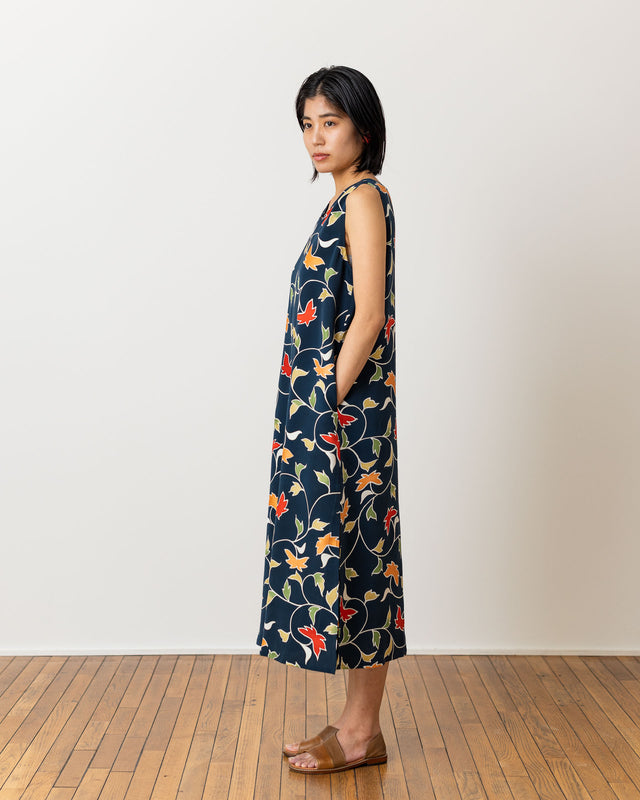 月チュニックワンピース