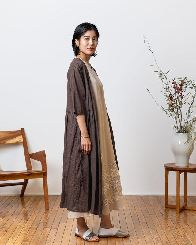 月チュニックワンピース