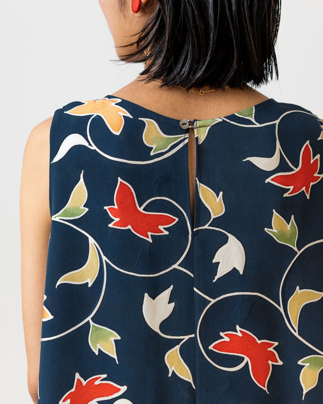 月チュニックワンピース