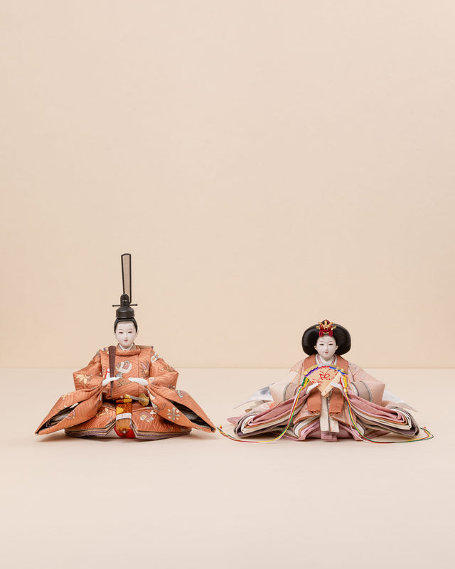 【ミ - きなりの花椿、金茶の宝づくし】