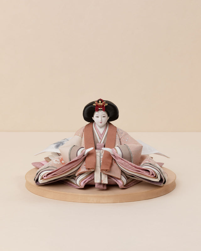 【ミ - きなりの花椿、金茶の宝づくし】