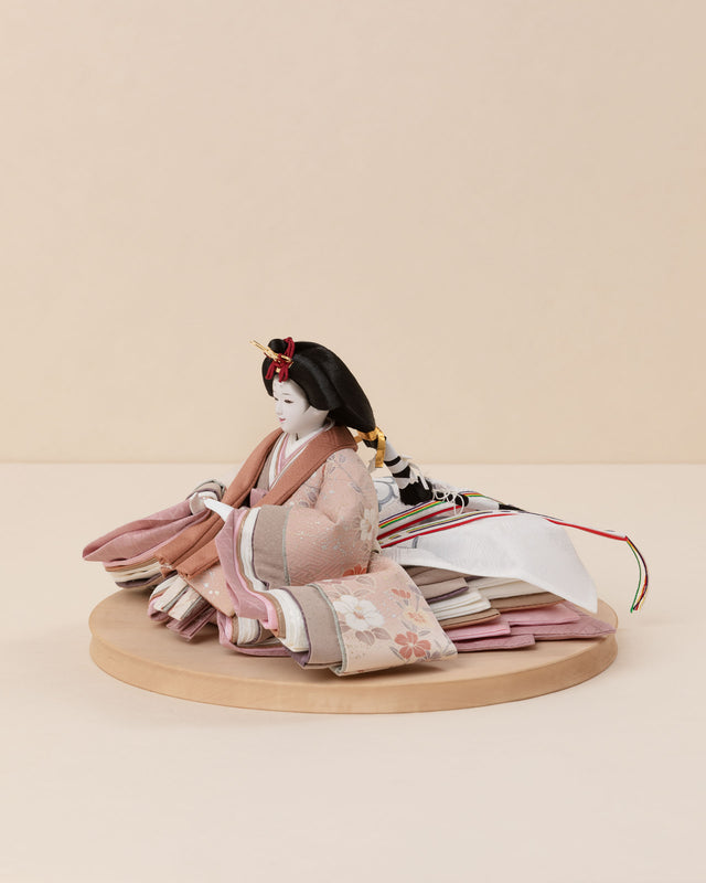 【ミ - きなりの花椿、金茶の宝づくし】