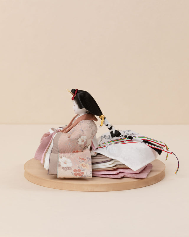 【ミ - きなりの花椿、金茶の宝づくし】