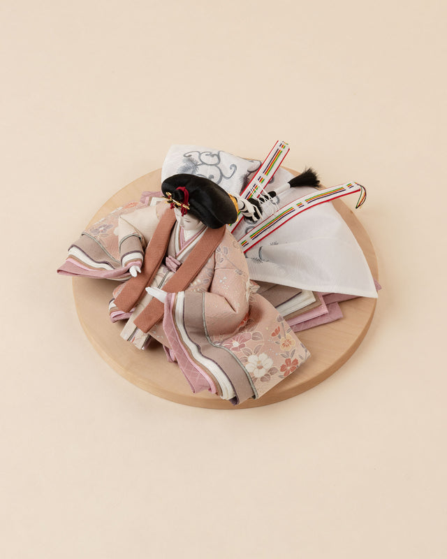 【ミ - きなりの花椿、金茶の宝づくし】