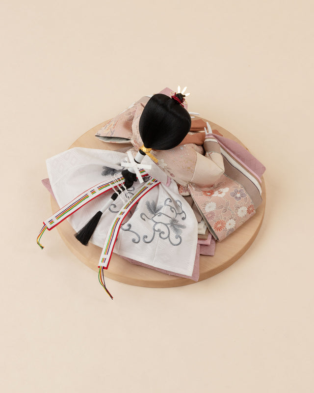 【ミ - きなりの花椿、金茶の宝づくし】