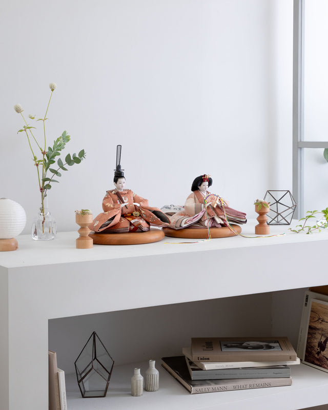 【ミ - きなりの花椿、金茶の宝づくし】