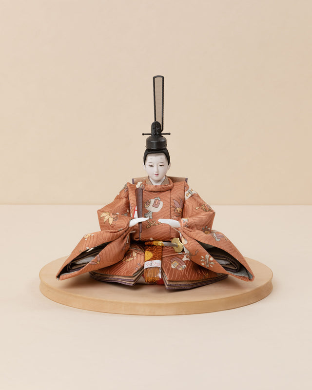 【ミ - きなりの花椿、金茶の宝づくし】