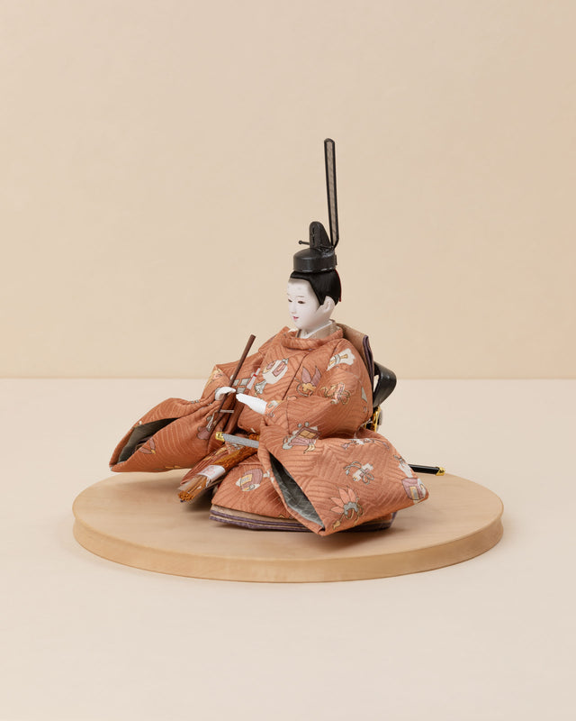 【ミ - きなりの花椿、金茶の宝づくし】