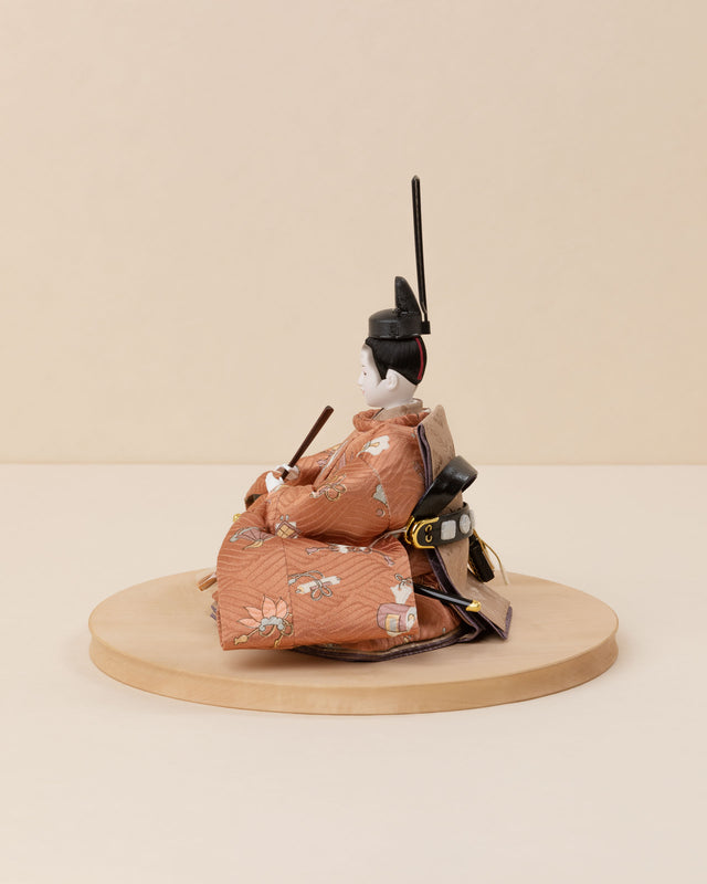 【ミ - きなりの花椿、金茶の宝づくし】