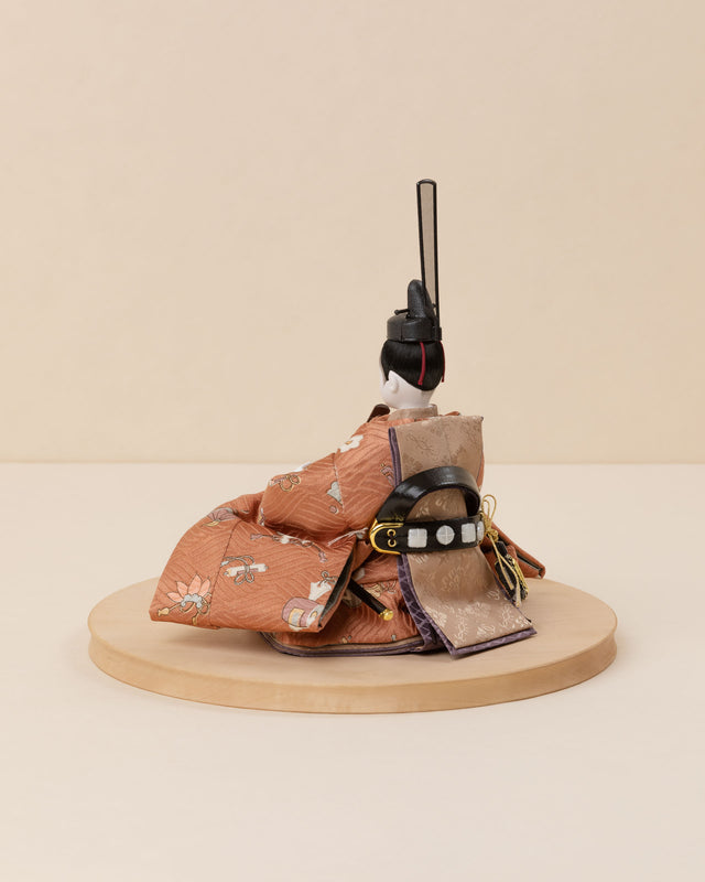 【ミ - きなりの花椿、金茶の宝づくし】