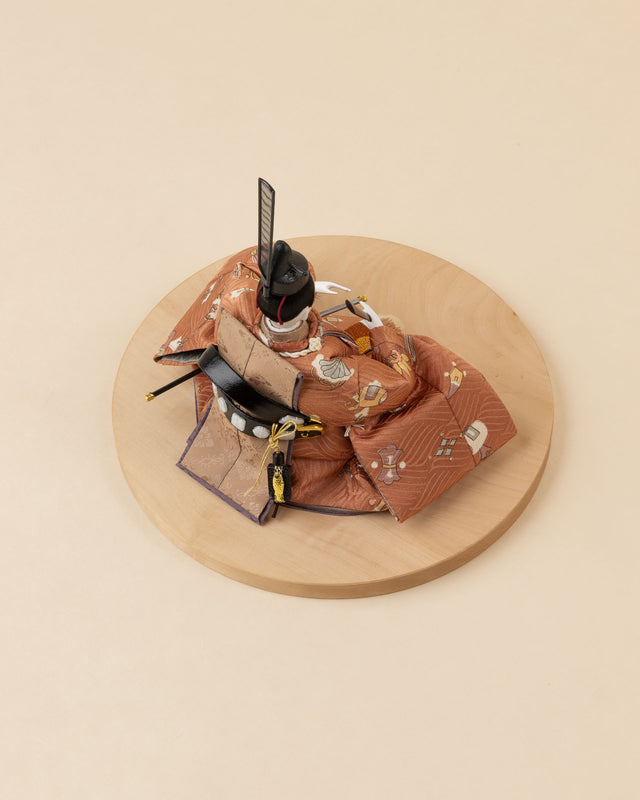 【ミ - きなりの花椿、金茶の宝づくし】