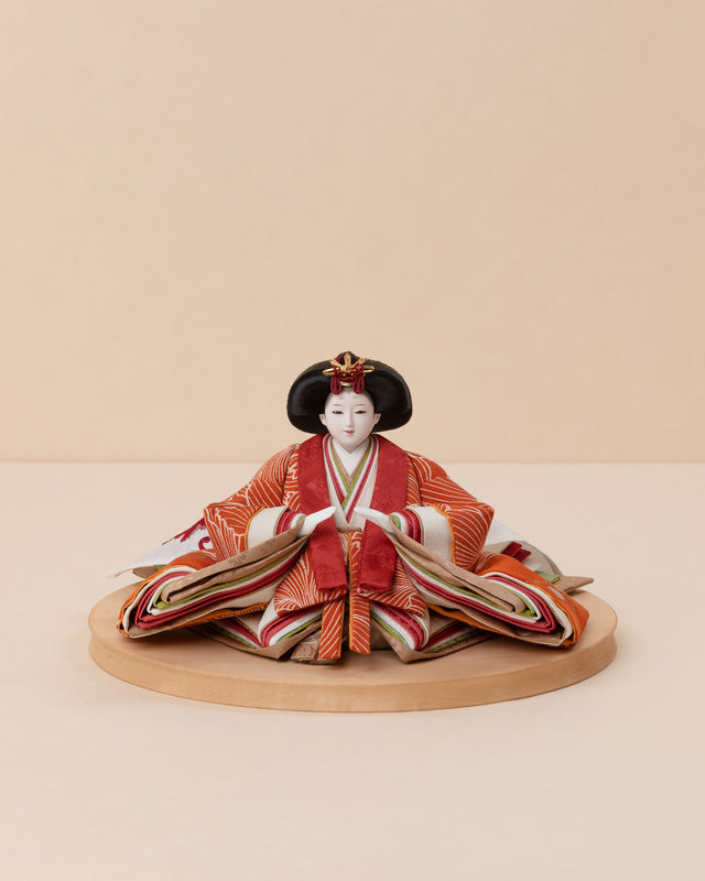 【ユ - 赤と白の大輪、鳳凰の祝い】*