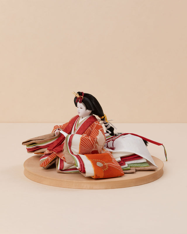 【ユ - 赤と白の大輪、鳳凰の祝い】*