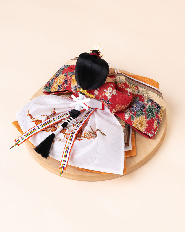 【す - 四季の庭園、茶の更紗】