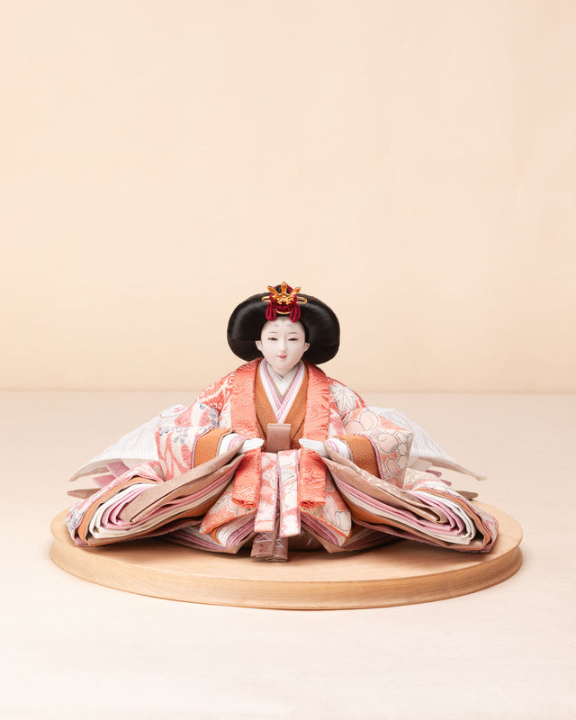 【い - 桃色の花々、紅掛空色に橘】*