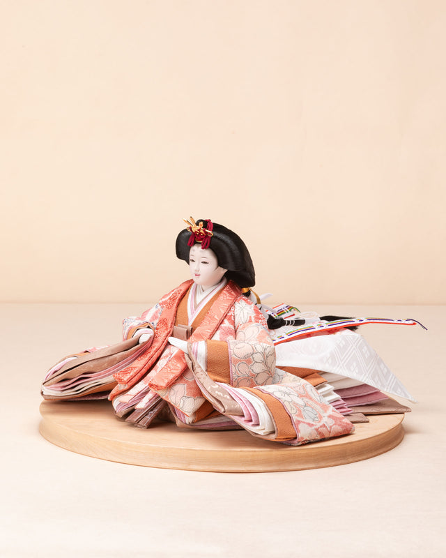 【い - 桃色の花々、紅掛空色に橘】*