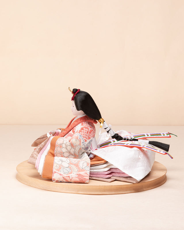 【い - 桃色の花々、紅掛空色に橘】*