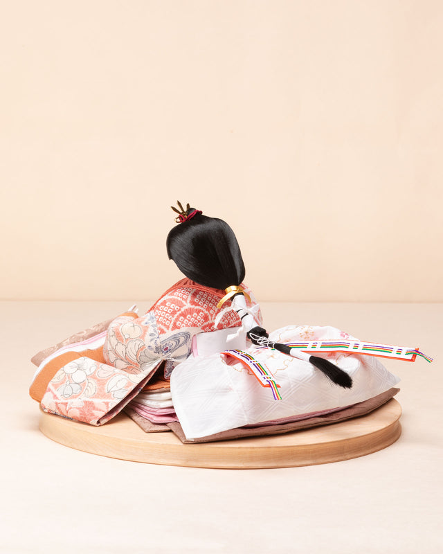 【い - 桃色の花々、紅掛空色に橘】*