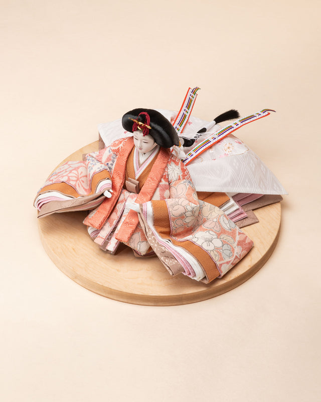 【い - 桃色の花々、紅掛空色に橘】*