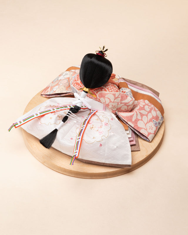 【い - 桃色の花々、紅掛空色に橘】*