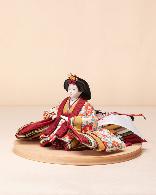 【き - 紅白の椿尽くし、梅と楓の景】