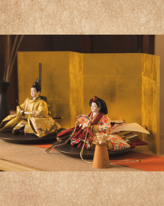 【き - 紅白の椿尽くし、梅と楓の景】