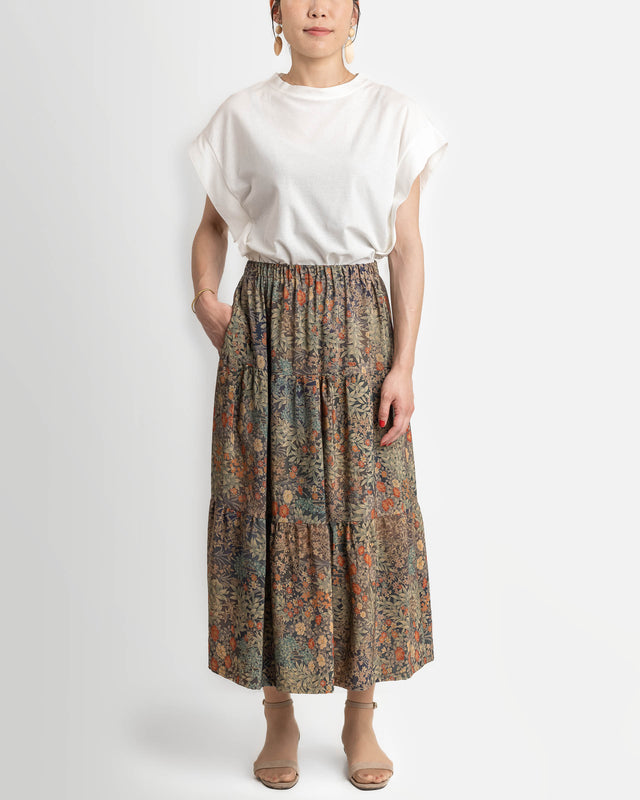 風鈴草フレアスカート