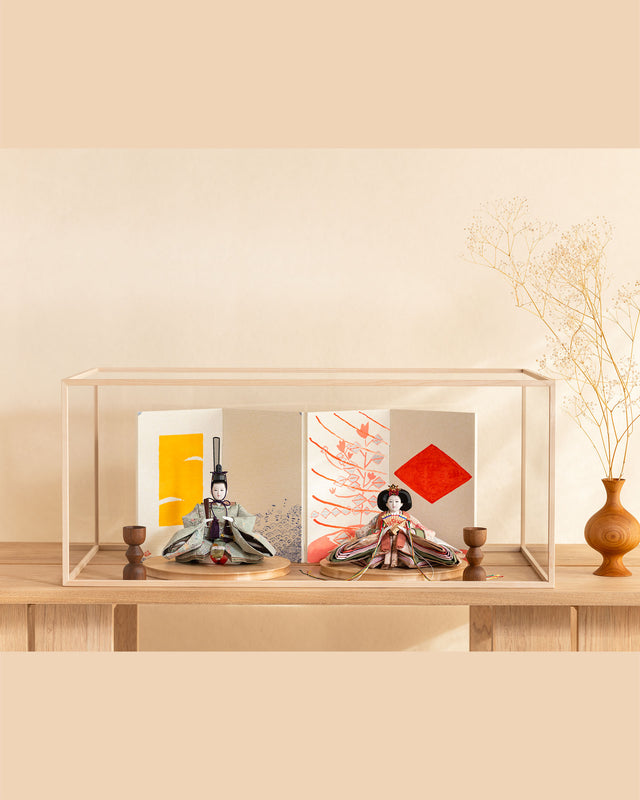 木工芸家による、指物の飾りケース