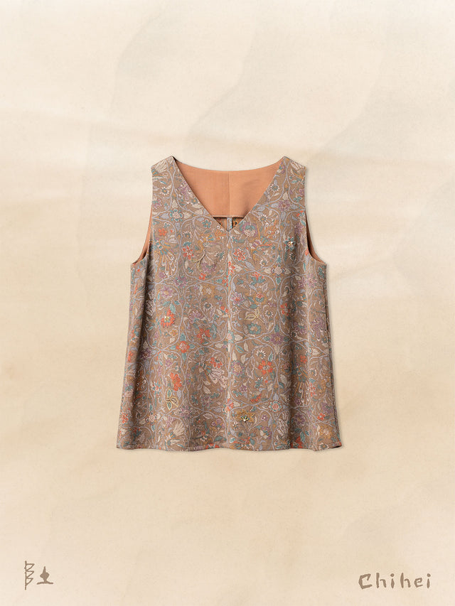 Brown and Chinza - Blouse