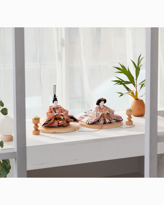 【ミ - きなりの花椿、金茶の宝づくし】