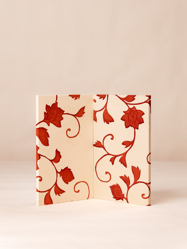 つるとの屏風 :着物地