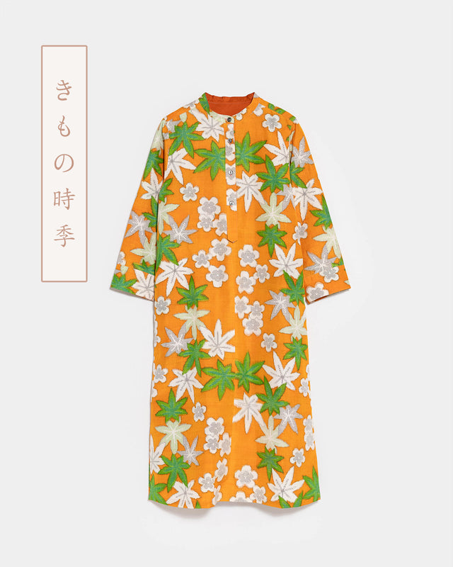 コチのスリーブドレス