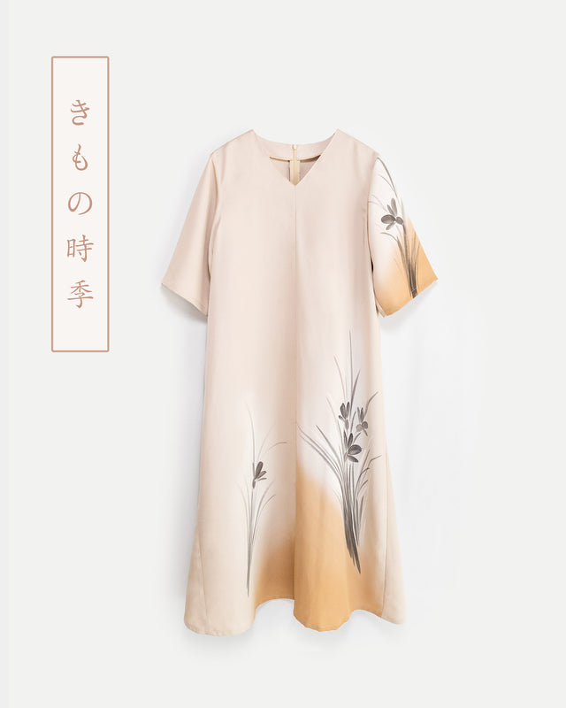 月ドレス|ハーフスリーブ