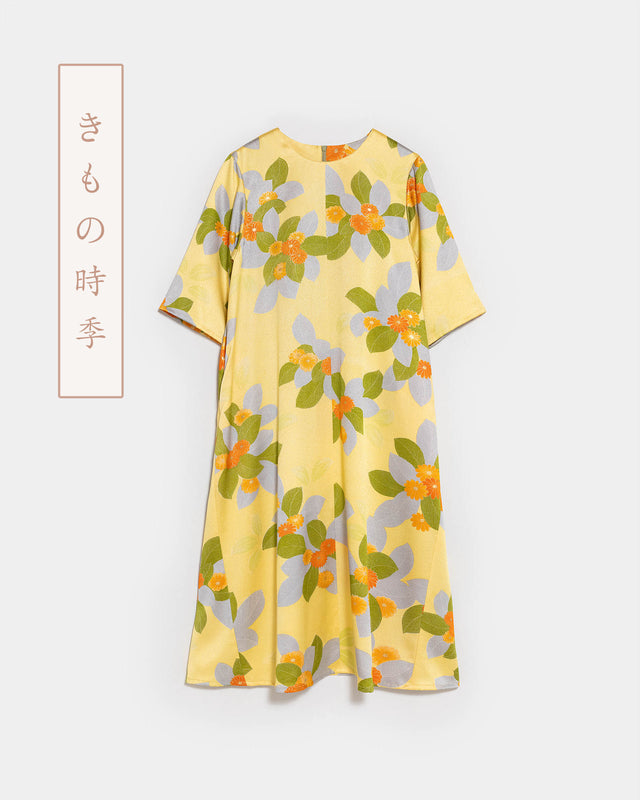 つぐみのドレス|ハーフスリーブ