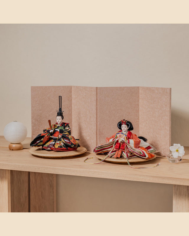 【ユ - 赤と白の大輪、鳳凰の祝い】*