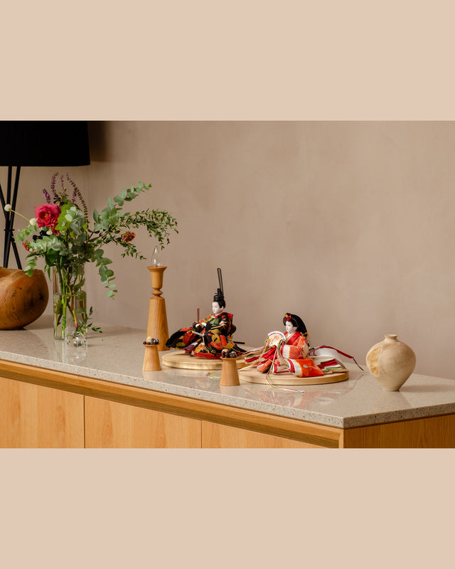 【ユ - 赤と白の大輪、鳳凰の祝い】*