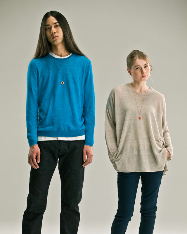 鹿角のネックレス(白)