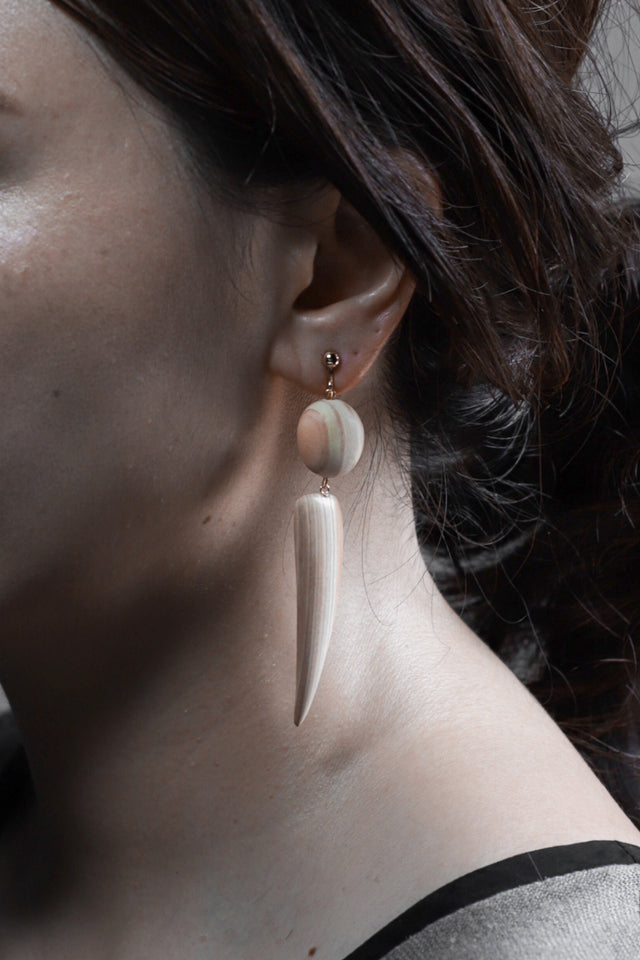 森のピアス MHe02 | MOKU HEN モクヘン