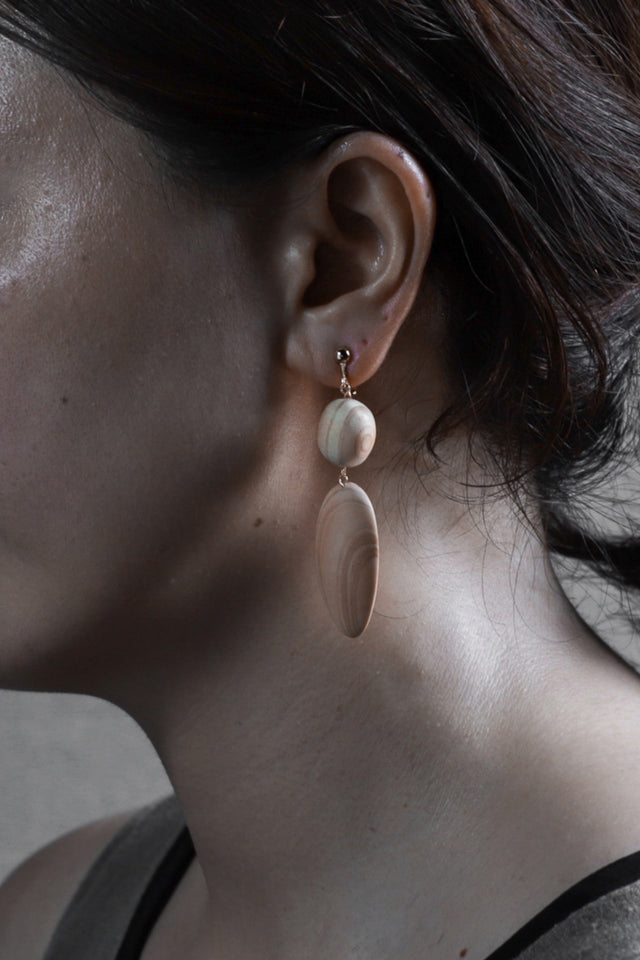 森のピアス MHe02 | MOKU HEN モクヘン