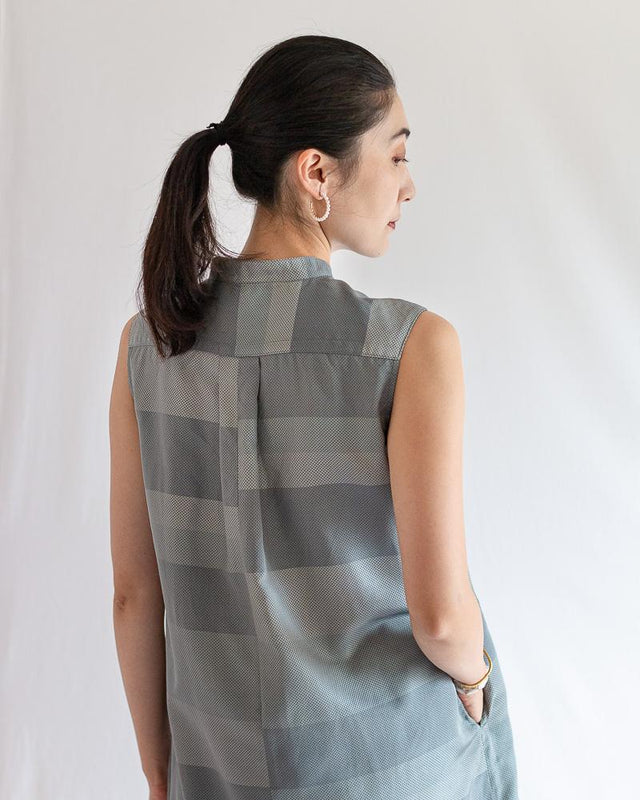 コチ(東風)のノースリーブドレス|着物リメイクのセミオーダー