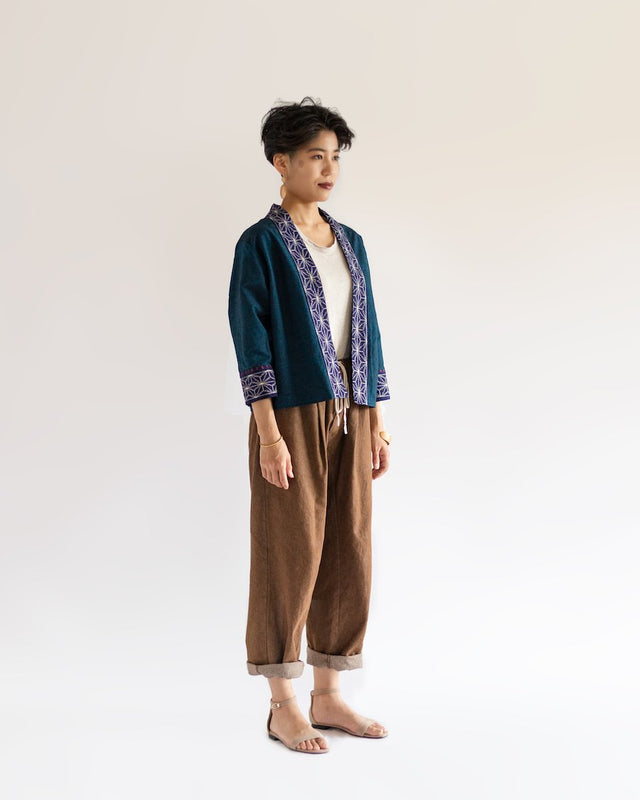 茶ハオリジャケット