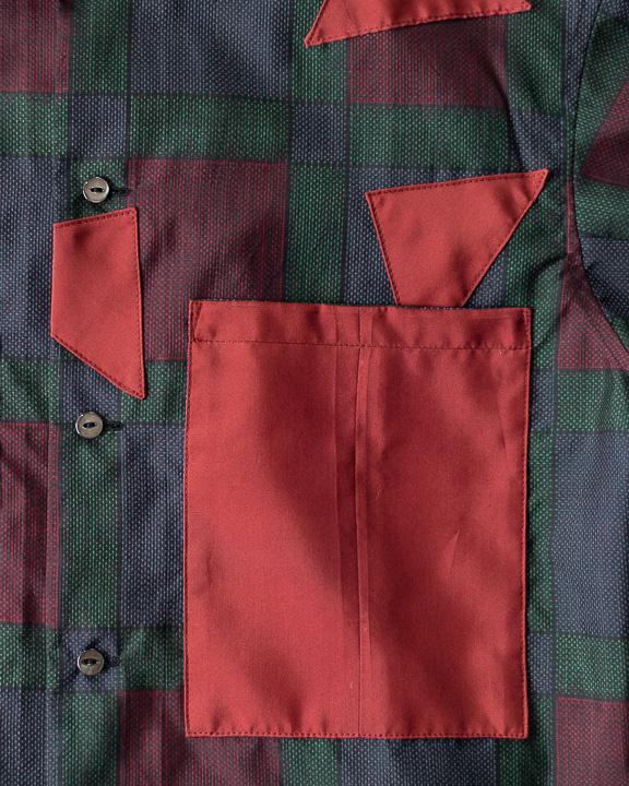 三角ブルゾンジャケット