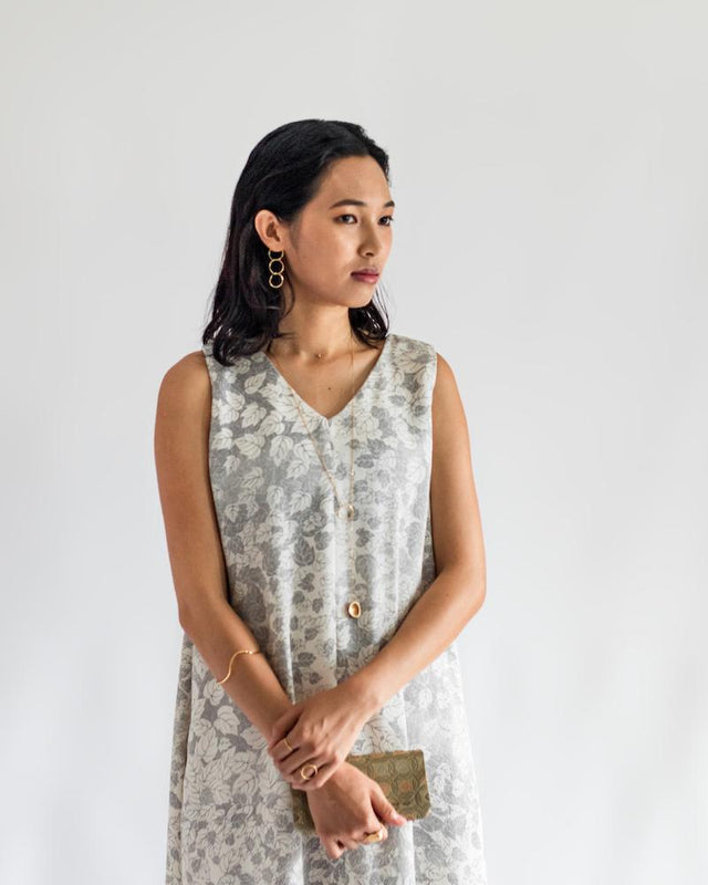 月ドレス|ノースリーブ